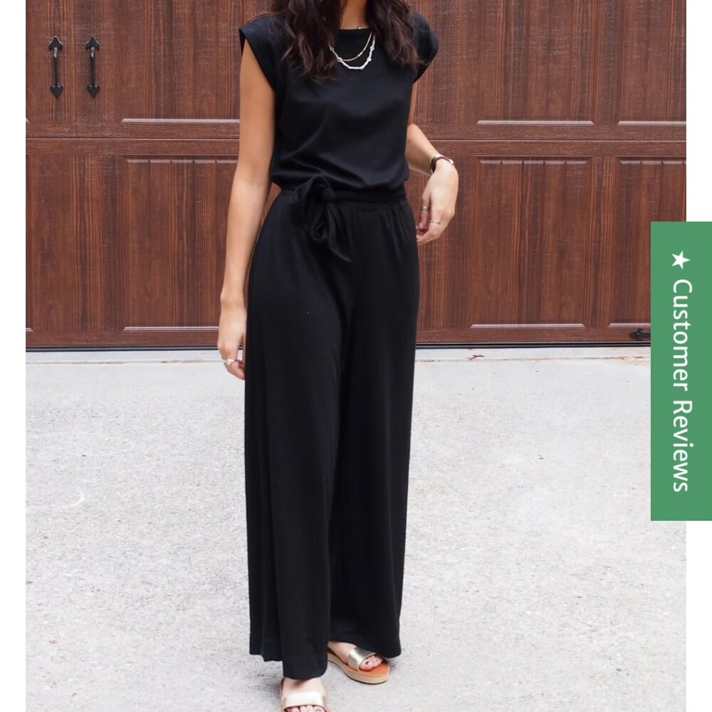 Jessica Rey wide leg jumpsuit